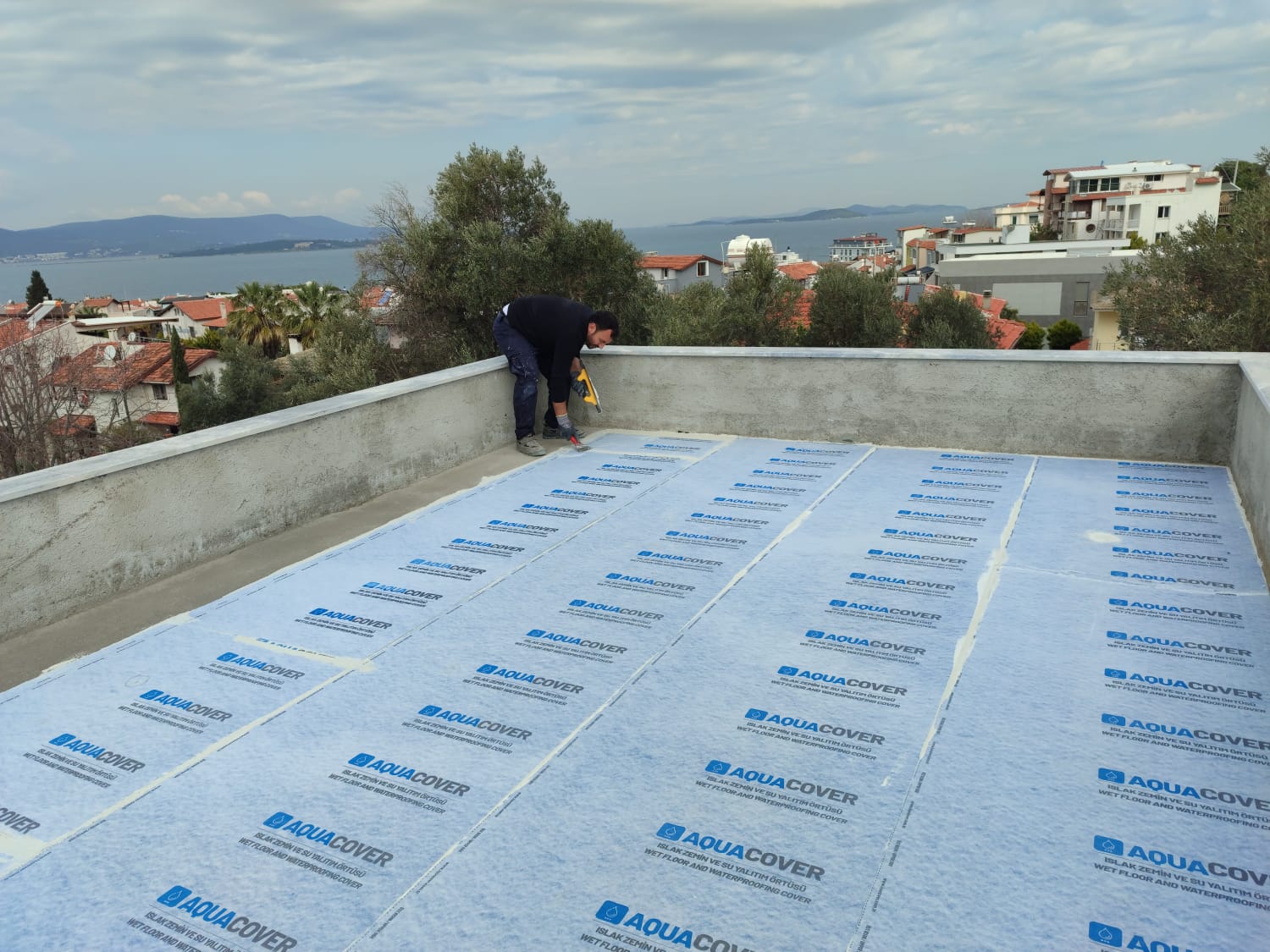 Aquacover Membran Uygulaması